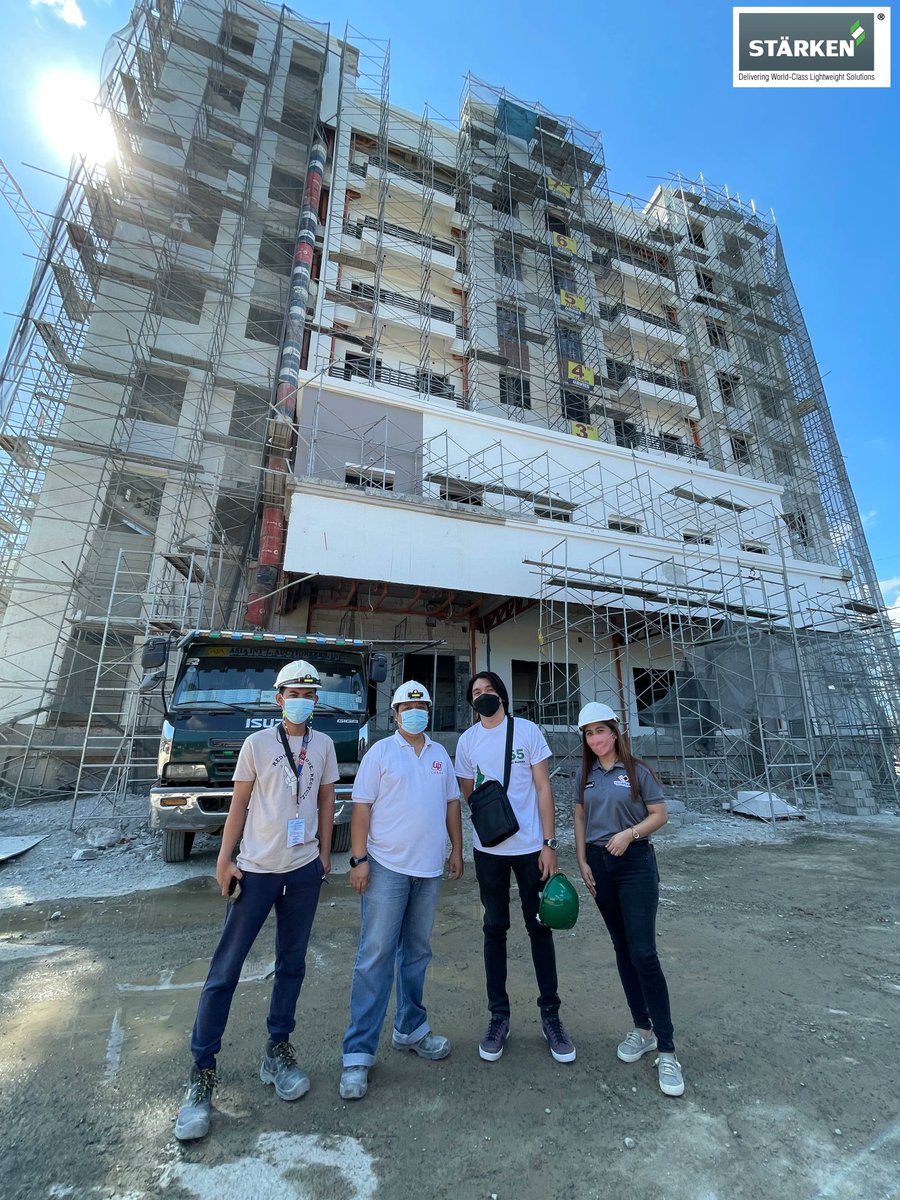 starken_ph's tweet photo. STÄRKEN touring soon-to-be the largest hospital in Pangasinan with the project’s Architects, Engineers, Safety Officer, and Quality Control- all of who are satisfied and happy with the STÄRKEN AAC Wall System!
 
Distributor: STÄRKEN Pangasinan

#pangasinan #acemedical #aacblocks https://t.co/IpDlUwUtTF