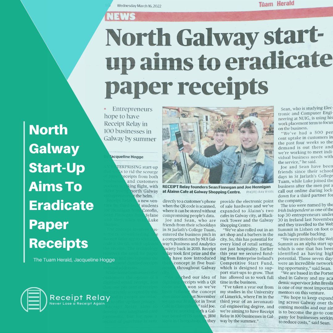 Receipt Relay tweet media