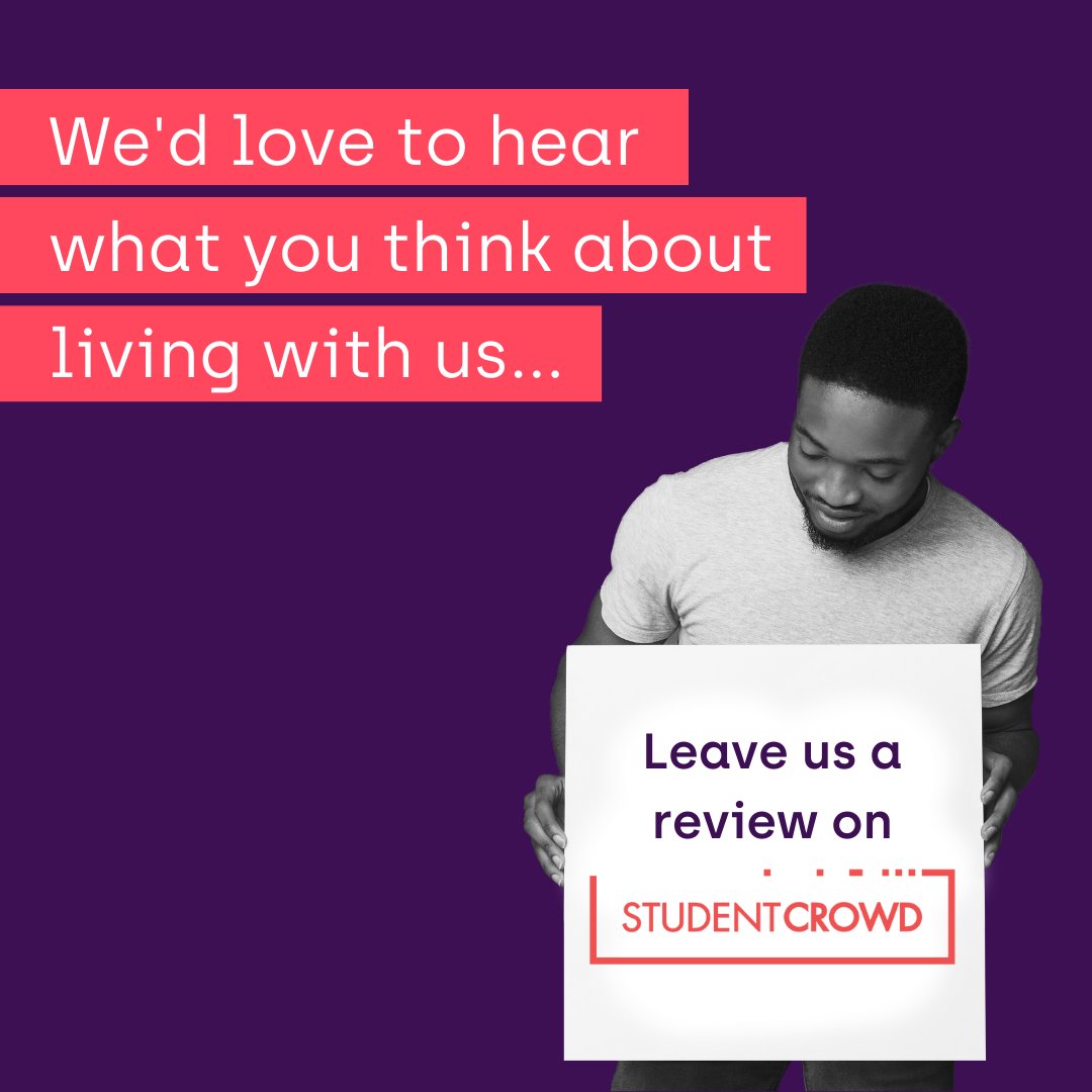 Love living with Fresh? Want to share your experince with others?
Whether you are a current, past or future tenant we would love to hear what you think of our accommodation!

studentcrowd.com

#ThisIsFresh #WhereYouBelong #YourLifeYourHome #YourLifeYourStudentHome #Review
