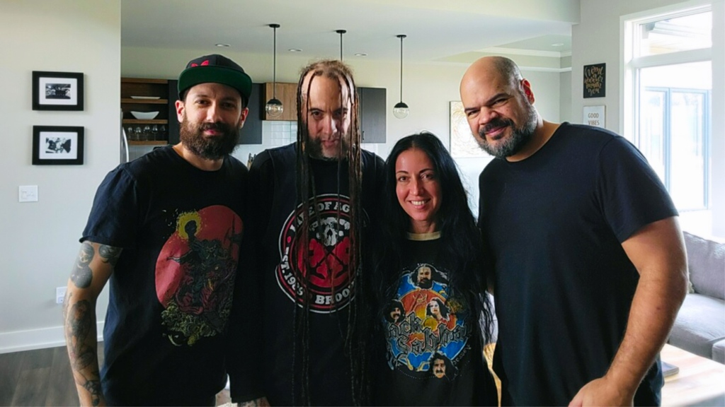 vajratemple's tweet photo. We just finished recording our new album. It was such a fun and inspiring time in the studio with Sahaj Ji, the master maestro, and "Goddess Whisperer," who opened a musical portal for us to dive deeper into our craft. This new music is so freakin' goooood.
#vajra #raband https://t.co/vhSkNvtBvC