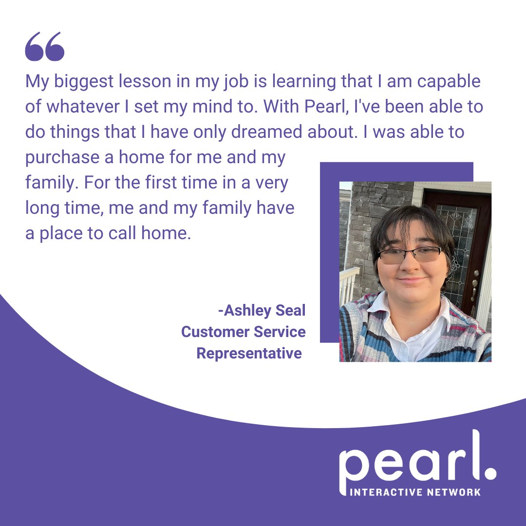 Meet Pearl Customer Service Representative, Ashley Seal.

Become a part of the Pearl family! Apply at pinsourcing.com/jobs

#greatplacetowork, #Careers, #jobs, #EmploymentOpportunities
