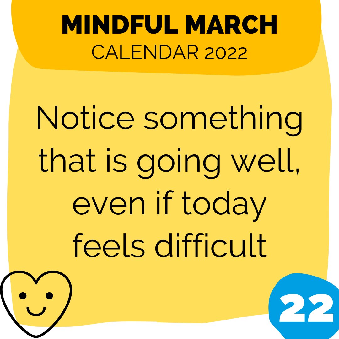 BlackpoolSixth's tweet photo. π Action for Happiness - Mindful March π
Let's pause, breathe and notice, so we can respond more mindfully. Visit https://t.co/cBD49nVWzw for more information
#ActionForHappiness #MindfulMarch2022 #Kindness #Mindful #BlackpoolSixth
@ActionHappiness https://t.co/dnvUibLL2r