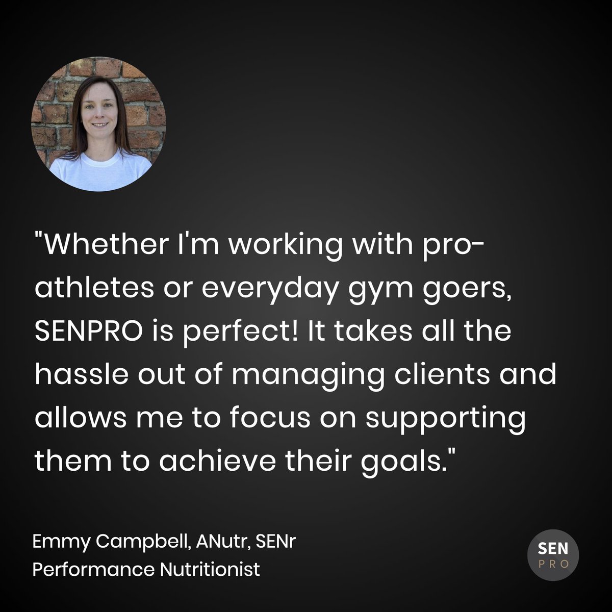 SENPRO_'s tweet photo. We’ve worked with hundreds of brilliant Sport &amp; Exercise Nutritionists like Emmy Campbell to develop a professional and easy to use platform for coaching clients &amp; athletes 💻📲 Learn more: https://t.co/ASWRHARjit https://t.co/BNUKSH34kV