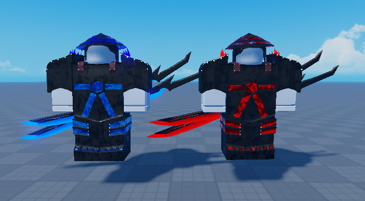 Lightning_B5's tweet photo. Made a new armor in Blender for Roblox!!! 
#RobloxDev https://t.co/6603rQk0We