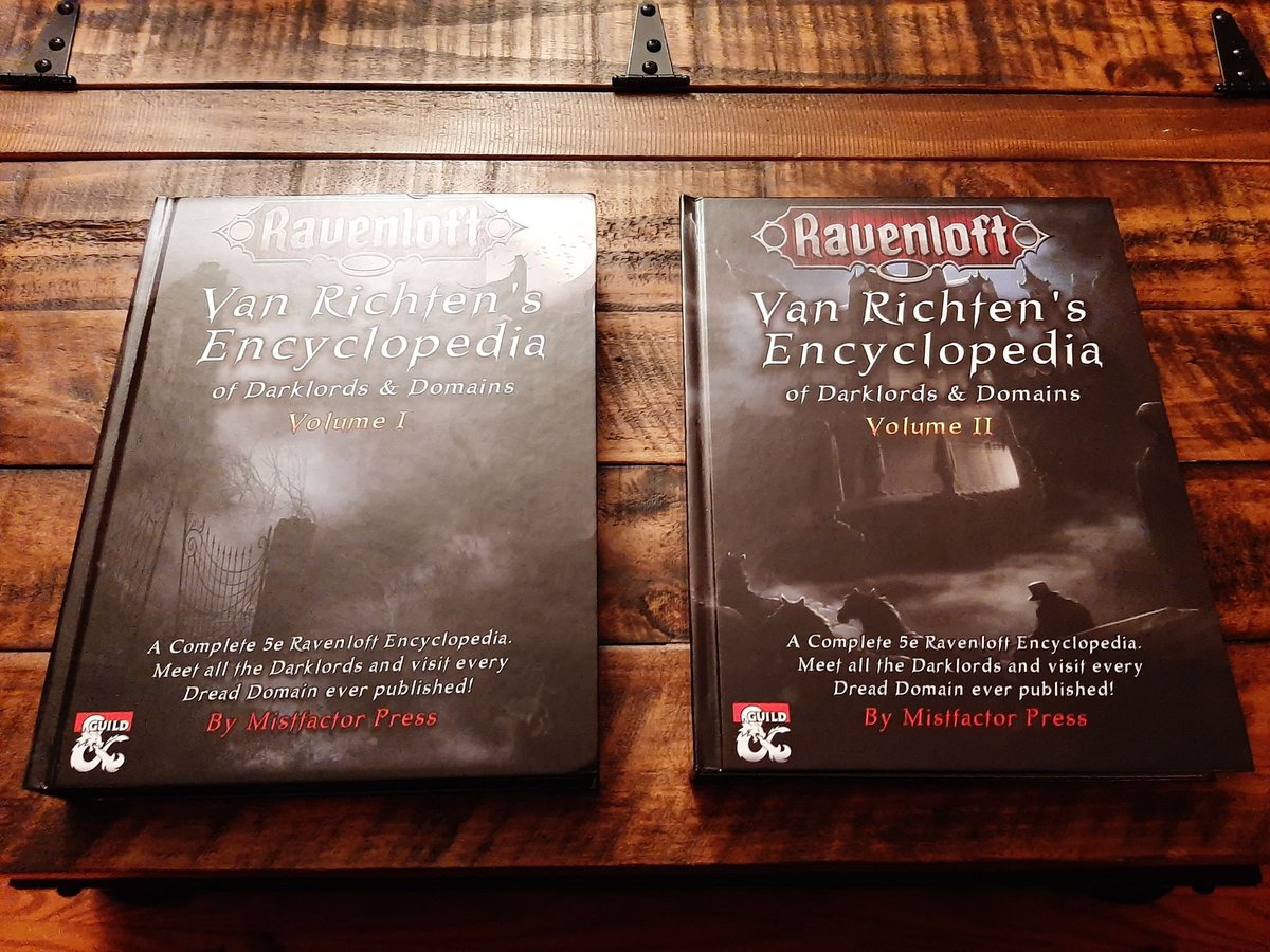 Mistfactor's tweet photo. @StrahdVonZ Then you will love your nemesis' new encyclopedia https://t.co/9T5Nb6tkzC