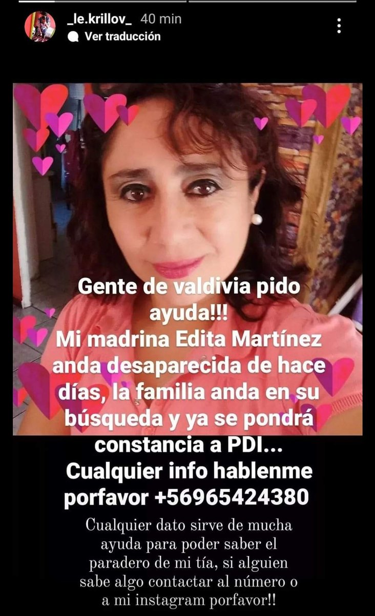 gamaliel31's tweet photo. Persona extraviada en #Valdiviacl. https://t.co/7pi6EfU1ZY