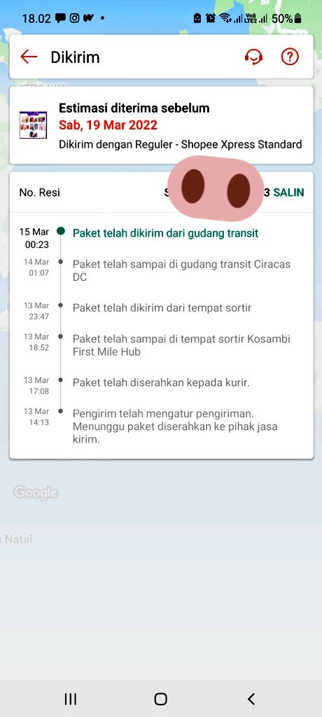 deeyanday's tweet photo. @ShopeeID min tolong paket saya belom sampai juga. https://t.co/iSOcois7gT