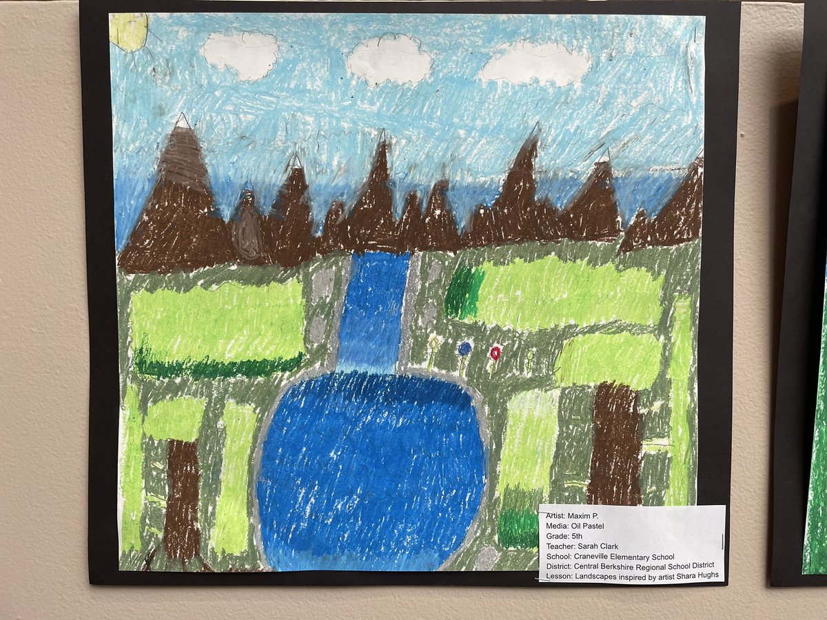 CBRSDArts's tweet photo. Art from Mrs. Clark students at both Craneville and Kittredge schools https://t.co/ekkkNu4R9b