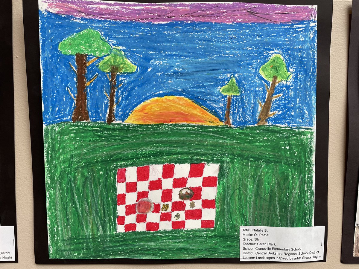 CBRSDArts's tweet photo. Art from Mrs. Clark students at both Craneville and Kittredge schools https://t.co/ekkkNu4R9b