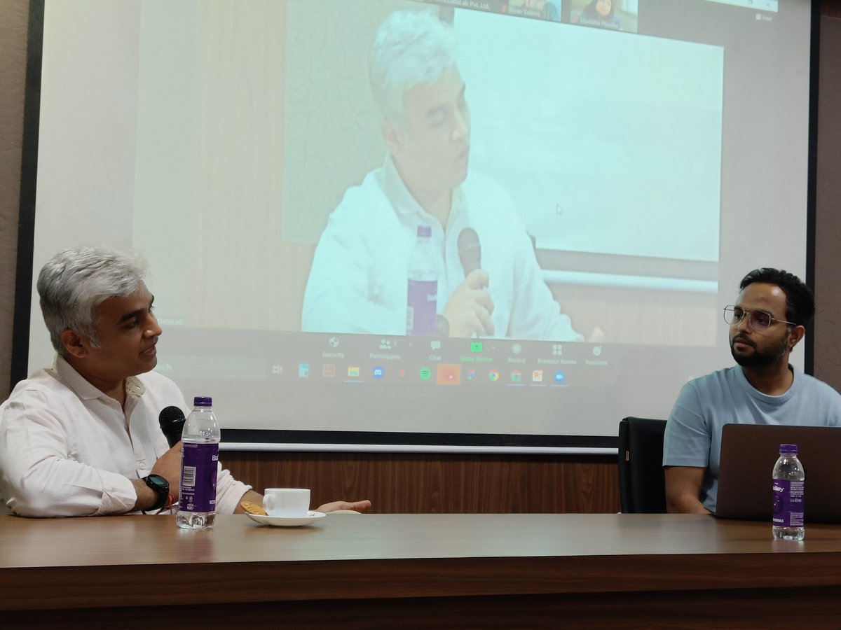 DataPortalIndia's tweet photo. Dr. Keyur Sorathia, IIT, Guwahati speaking on 'Making access to Data better by Design' @CivicDatalab @DataPortalIndia #Assam #AssamDataDialogues #design https://t.co/dNRRkWp4v9