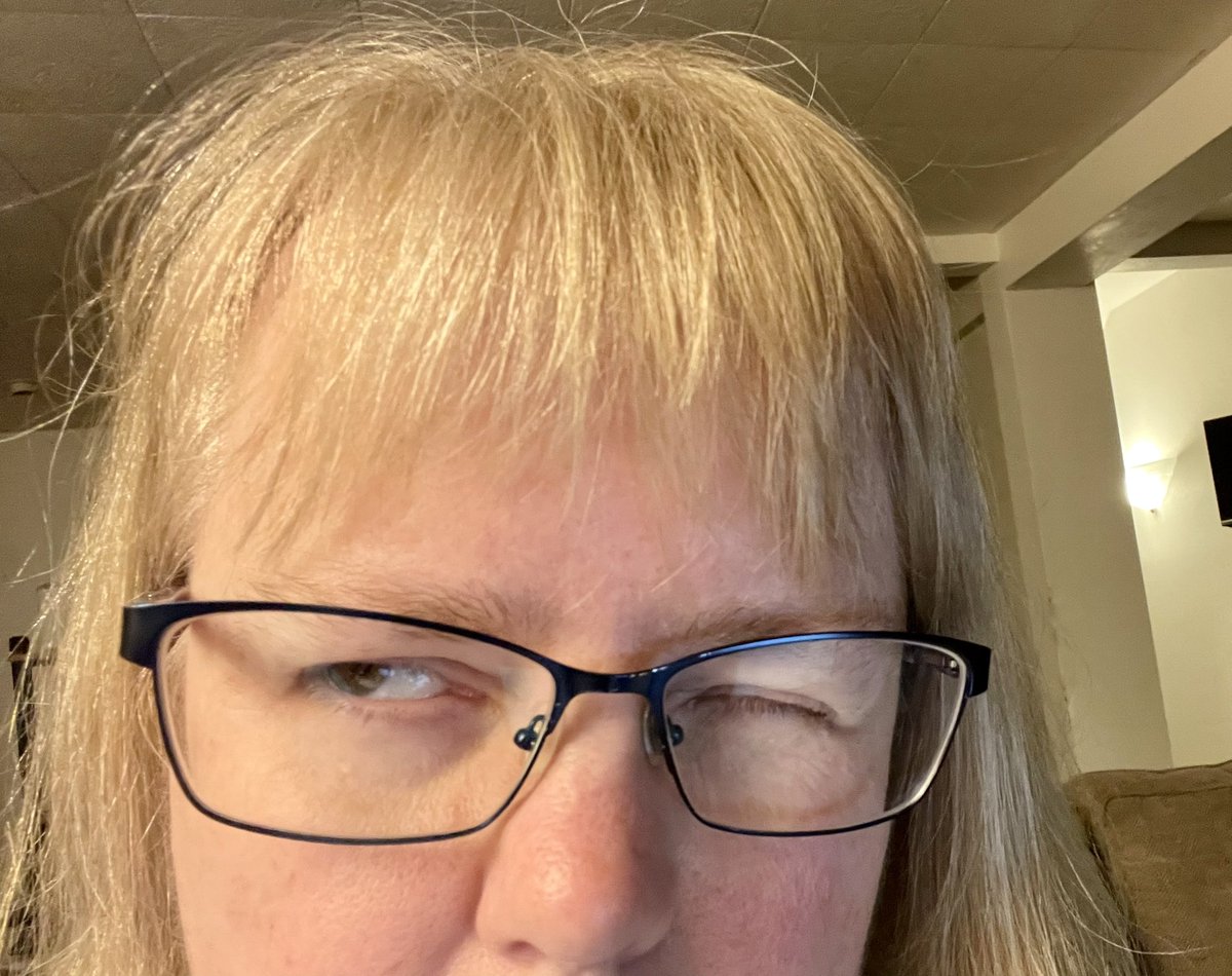 DVC_Mary's tweet photo. I hate going to work exhausted after a stressful glitchy ADR morning. #WhySoEarly One was in an endless cycle & got so bad that my phone couldn’t recognize my faces. Same, same https://t.co/DjuGHMbxNd