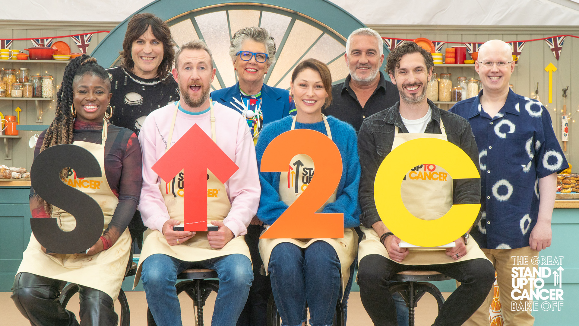 British Bake Off on Twitter "Ooh, baking friends! The Great Stand Up