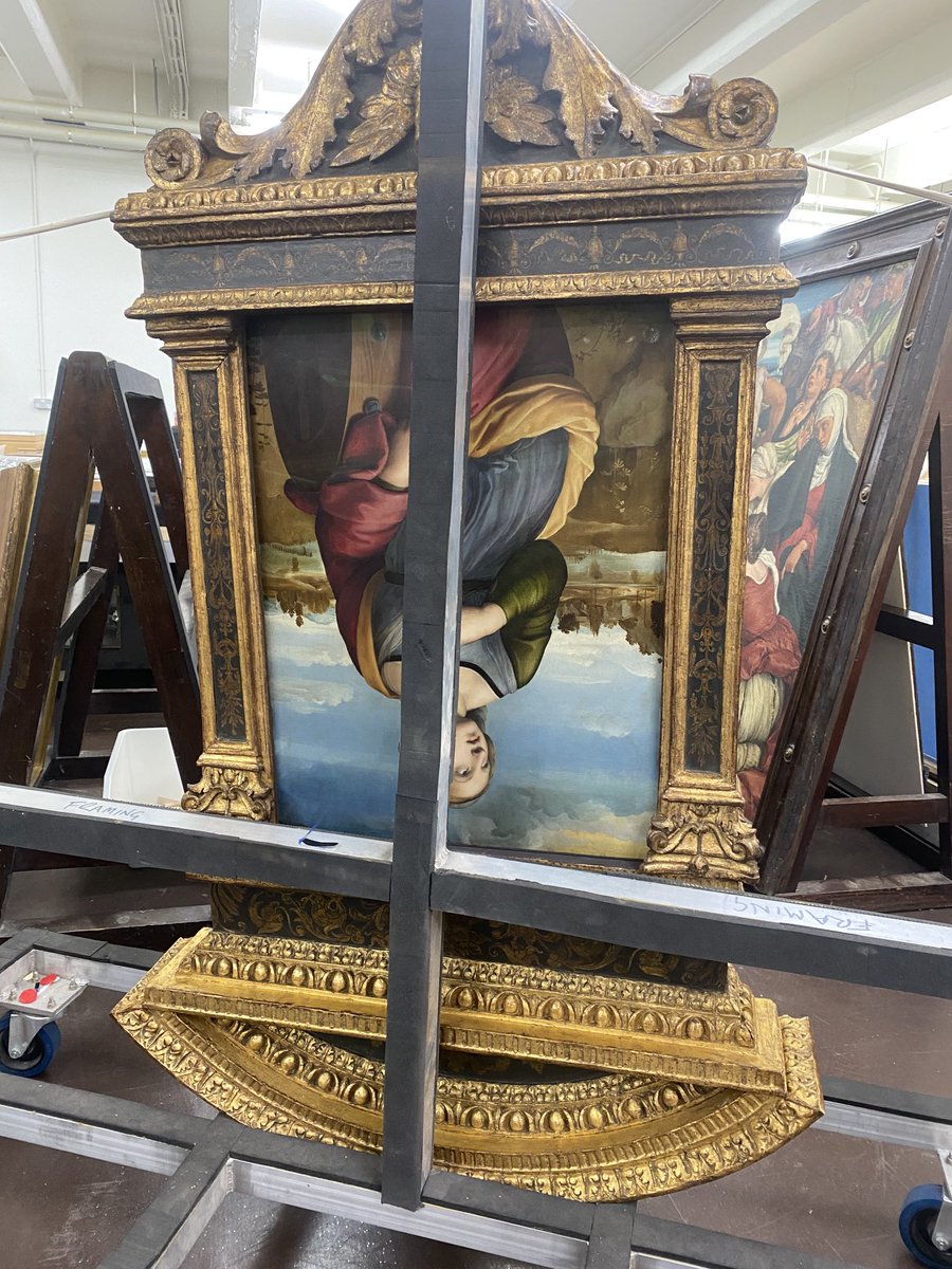 psframes's tweet photo. This is the most exciting ‘new’ frame this year and will be unveiled in the Raphael Exhibition - National Gallery (9/4 - 31/7) https://t.co/wgIwrZhnny