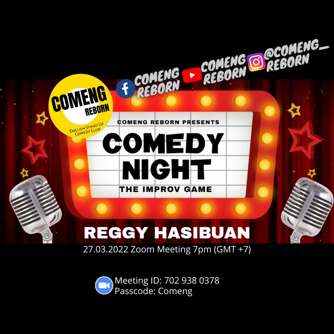 Regzindahood's tweet photo. I'm going to host an online improv games. Anyone can join, doesn't have to be a comedians. 

It's gonna be a good time, folks 🍻. Do join us if you like 👍 https://t.co/ZcoCmwAM0B