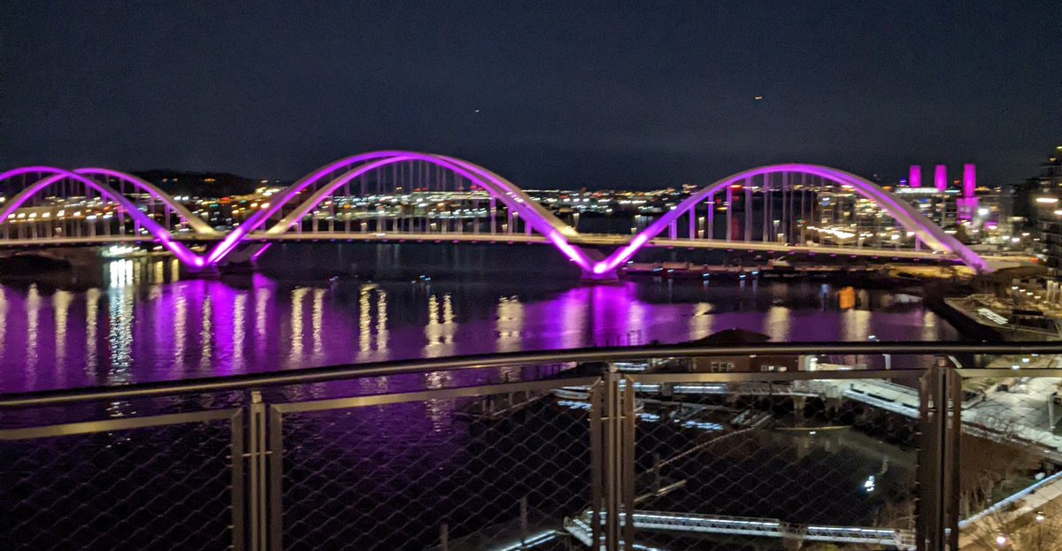 megkcohen's tweet photo. Incredible view and so grateful to be there for the first night it's lit! #CityinBloom #RediscoverSpring https://t.co/LuBmLo5HUp