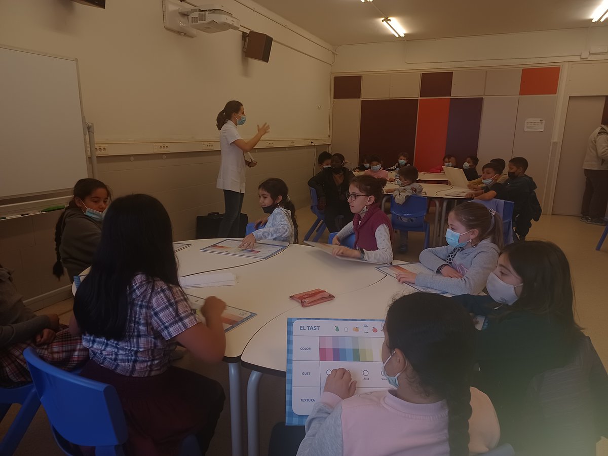Treballem l'alimentació saludable a cicle mitjà, hem gaudit moltíssim!