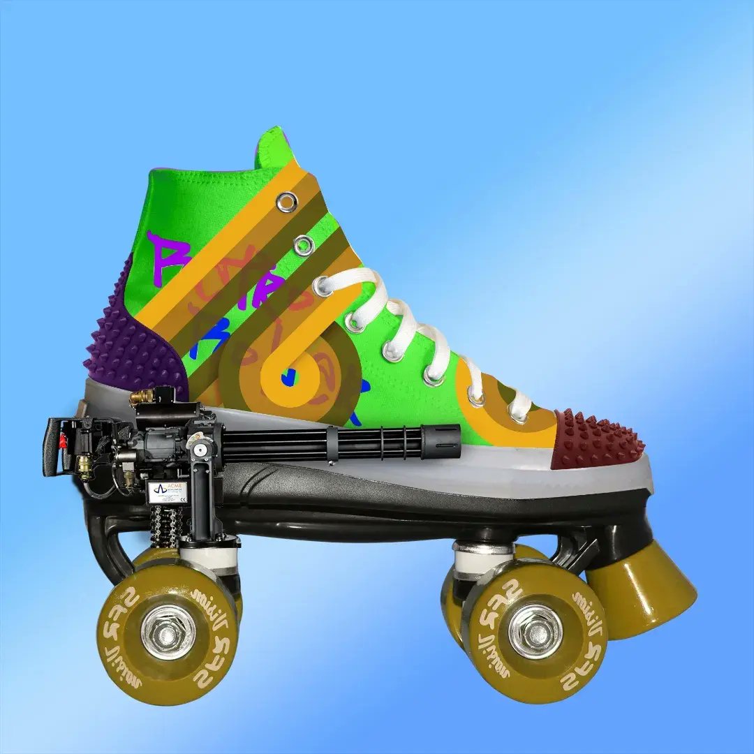 NexGenMultimed1's tweet image. The first 100 Retro Roller Wheels are available on @opensea
Retro Roller Wheels NFT collection by NexGen is a limited collection of 800 Roller Skates with hundreds of unique attributes. The Retro Roller Wheels NFT collection is inspired by 1980s culture #opensea #nftcollection
