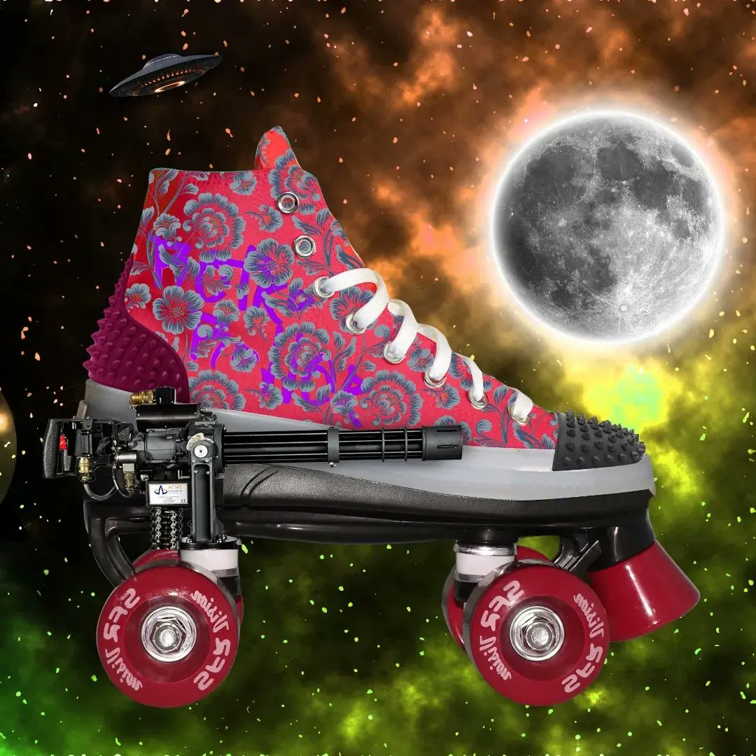 NexGenMultimed1's tweet image. The first 100 Retro Roller Wheels are available on @opensea
Retro Roller Wheels NFT collection by NexGen is a limited collection of 800 Roller Skates with hundreds of unique attributes. The Retro Roller Wheels NFT collection is inspired by 1980s culture #opensea #nftcollection