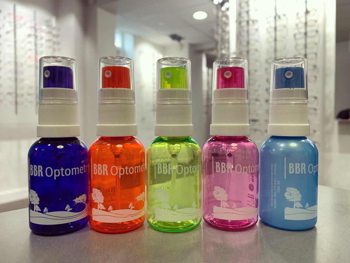 Spring colours have arrived @glasklaruk cleaning sprays, ideal for keeping your lenses clean and don’t forget- free refills! #ecofriendly #nowastage