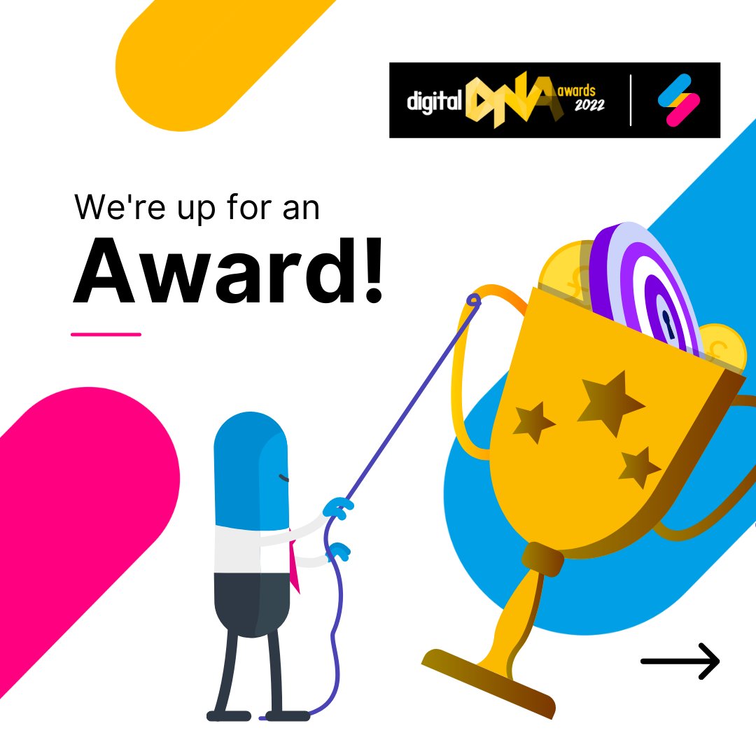 synergylearning's tweet photo. We're thrilled to announce that we've been shortlisted for TWO Digital DNA Awards:
 
Small Tech Company of the Year 
AND 
Tech for Good Project of the Year 
 
Our inclusion is a testament to the hard work of 1Team and our growing company.
 
#DigitalDNAAwards #DDNAAwards2022 https://t.co/bSCNuG83u8