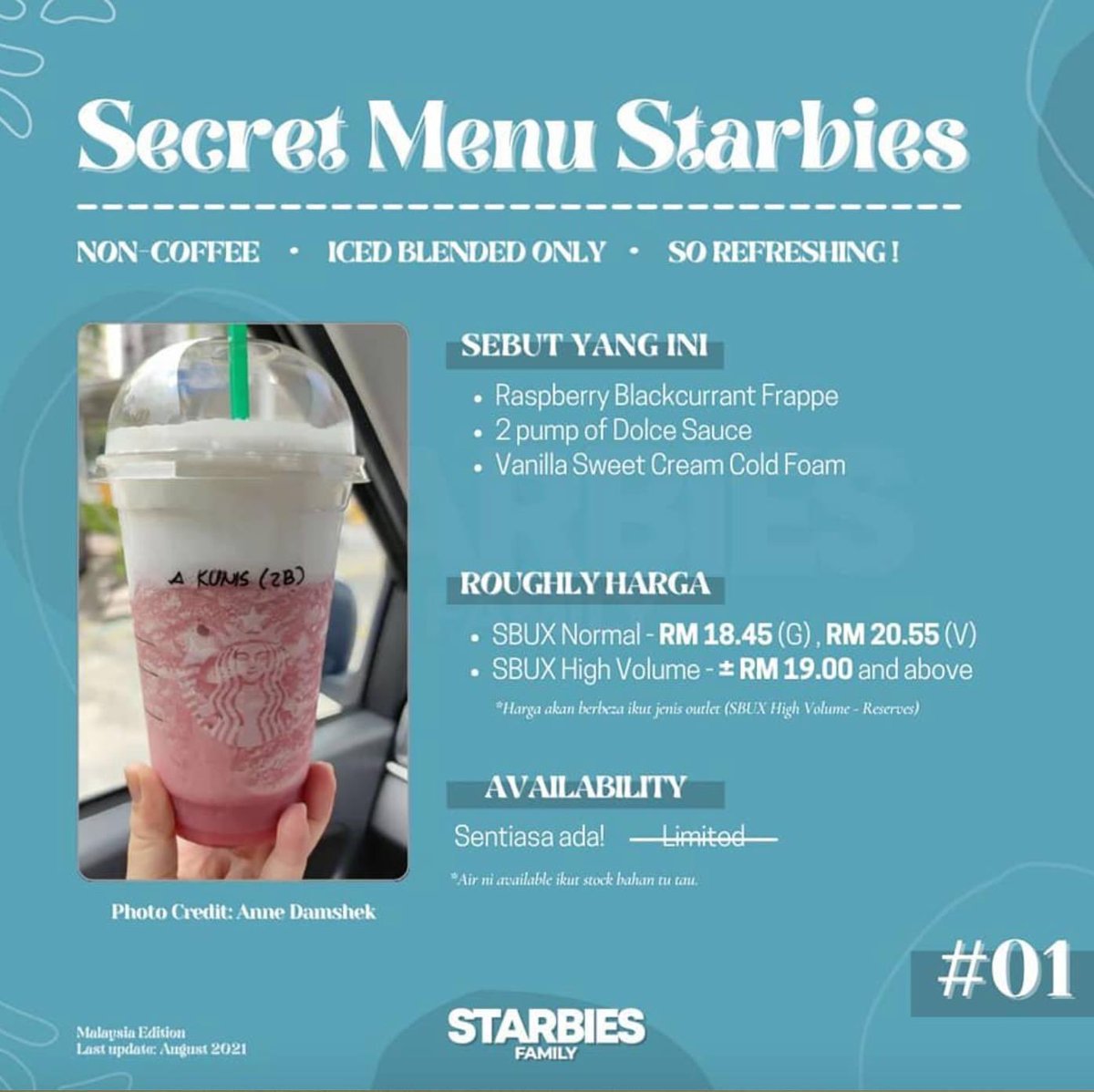 JalanCutiSantai's tweet photo. Selalu pening nak order apa kat Starbucks? Nah, korang try lah order menu-menu ni

Gerenti sedaappp!! https://t.co/p9REA4BO5z