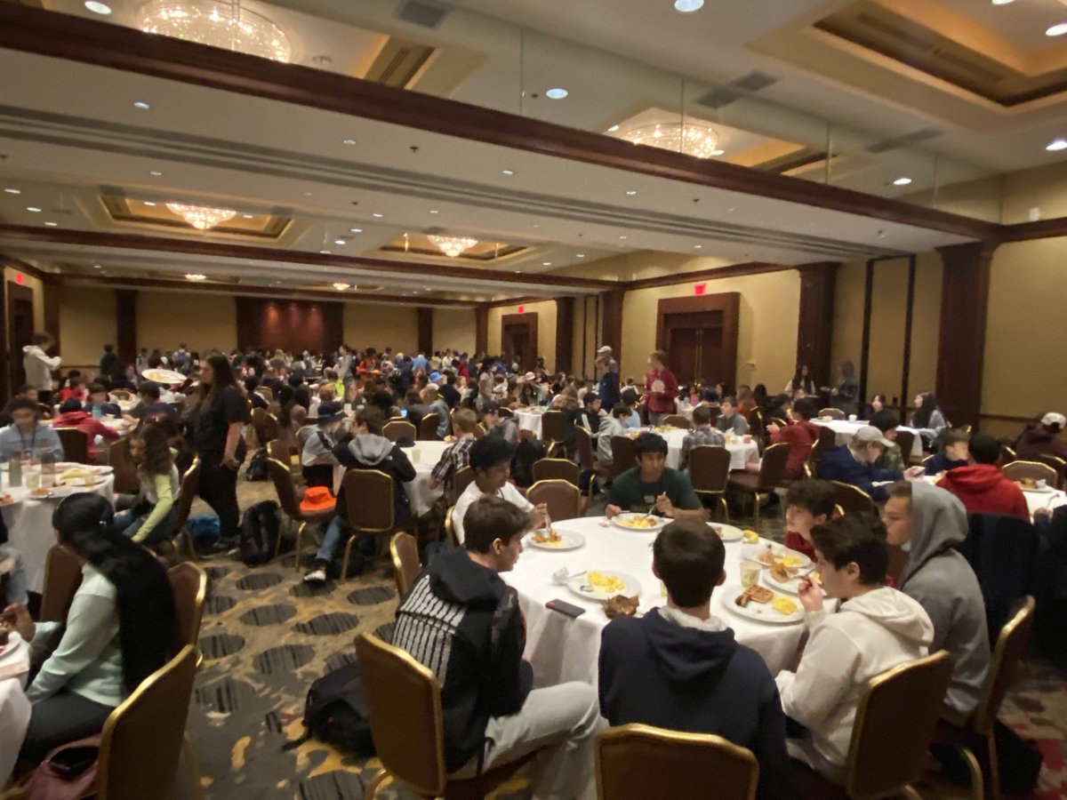 KarrerMS's tweet photo. Breakfast is served on DC day 2! https://t.co/R8CsrEclMf