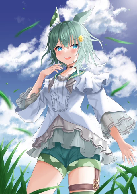 #ウマ娘プリティーダービー
#ウマ娘
#セイウンスカイ
セイウンスカイ 