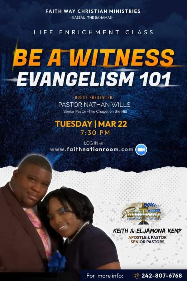 kemp242's tweet photo. Join us tonight for a special Life Enrichment Classes on Witnessing your Faith with special presenter Pastor Nathan Wells. Login at https://t.co/1V2LbOEeNS. Blessings https://t.co/i3ZQVVF3xy