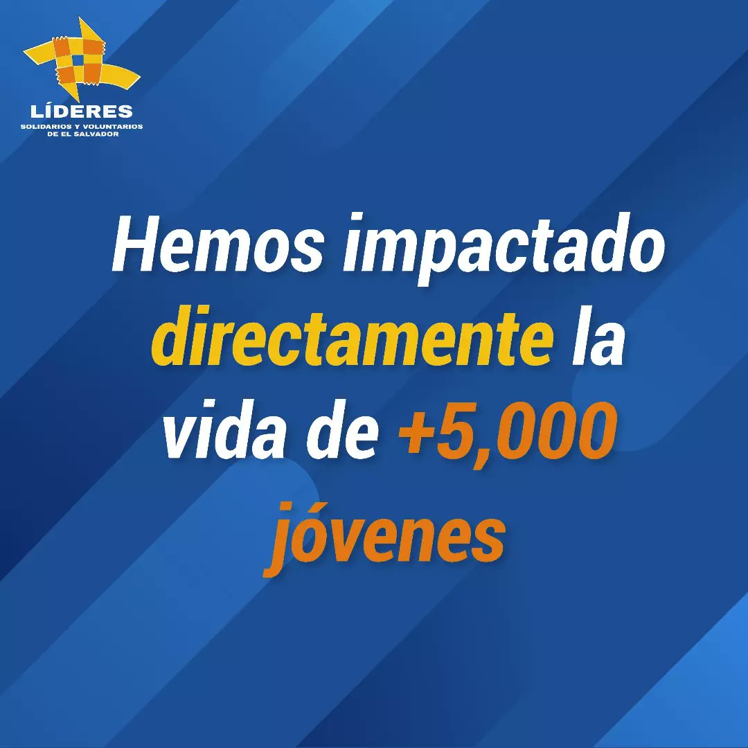 lideres_sv's tweet photo. 17 años siendo @lideres_sv
#SomosLíderesSolidarios
#DeLoVirtualAlTerritorio https://t.co/yc9FqmWVQF