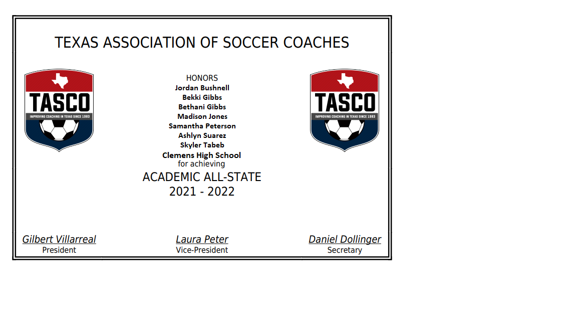 ladybuffssoccer's tweet photo. Senior Academic All-State recipients of 2021-2022! Way to be Lady Buffaloes!! @SamuelClemensHS https://t.co/oH4ount86z