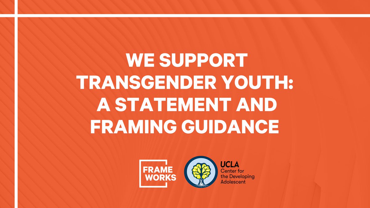 CDA_Adolescence's tweet photo. We stand in solidarity with the parents, organizations, and grassroots movements fighting to #ProtectTransYouth. Here are 6 research-based strategies for communicating about #transyouth: https://t.co/wnOMiCtAzj @FrameWorksInst https://t.co/bquSfc3uTk