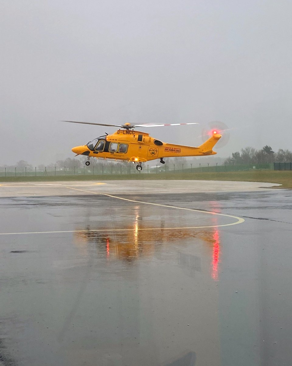 Lincs & Notts Air Ambulance tweet media