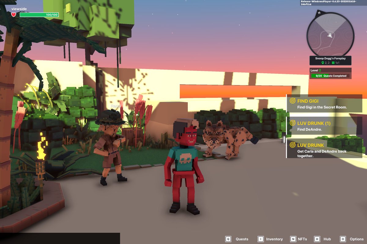 viewsideview's tweet photo. @TheSandboxGame I just participated in the daily #SandboxAlphaS2Contest for a chance to earn up to 1,000 $SAND! Starting March 21 - Find Martha in the Snoop Dogg Mansion. Check out my screenshot below!
👇 #SandboxAlphaS2 https://t.co/SbRxMxawaU