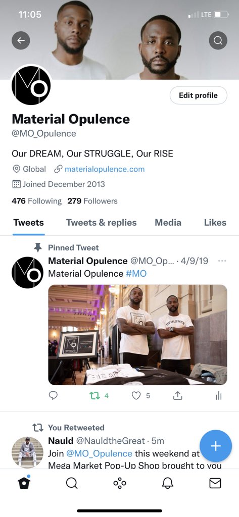 TooCoo2speak's tweet photo. Join @MO_Opulence this weekend at the Mega Market Pop-Up Shop brought to you by @kansascitygift. It will be at their new business center:
Saturday, March 26th
11am - 5pm
5008 Prospect Ave
Kansas City, 64130
Kansas City, MO 64130
#BuyKC #BuyBlack #BuildKC #MaterialOpulence #MO https://t.co/2NRBDabnsR