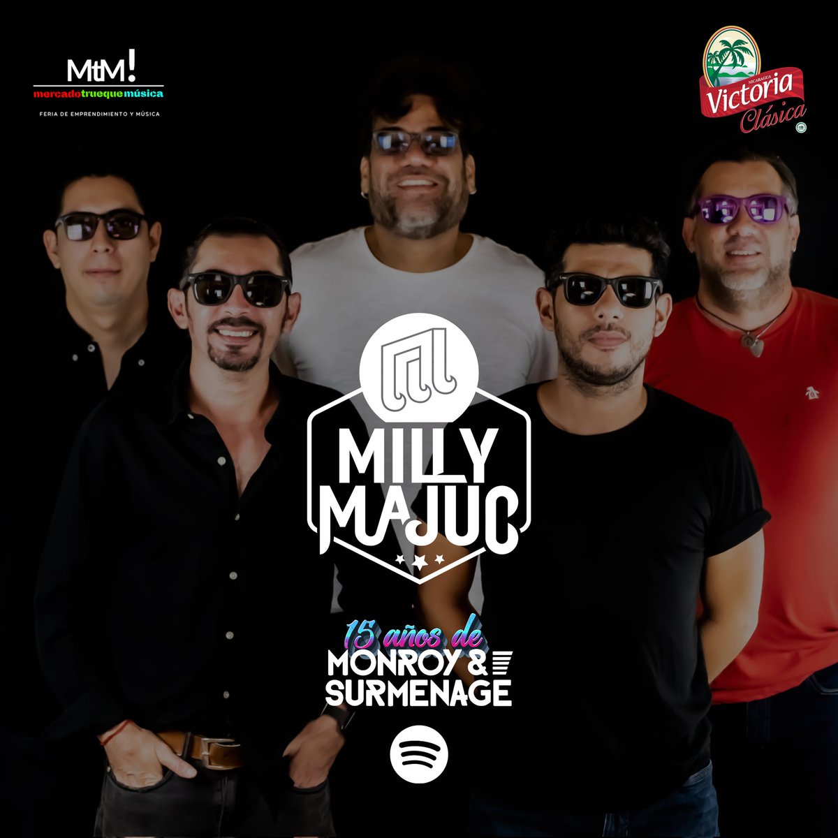 El sábado 2 de abril decimos presente en la celebración #15AñosMonroyYSurmenage en la alianza francesa.
Conozcan a las bandas del festival en el enlace 👇
open.spotify.com/playlist/4oLSW…