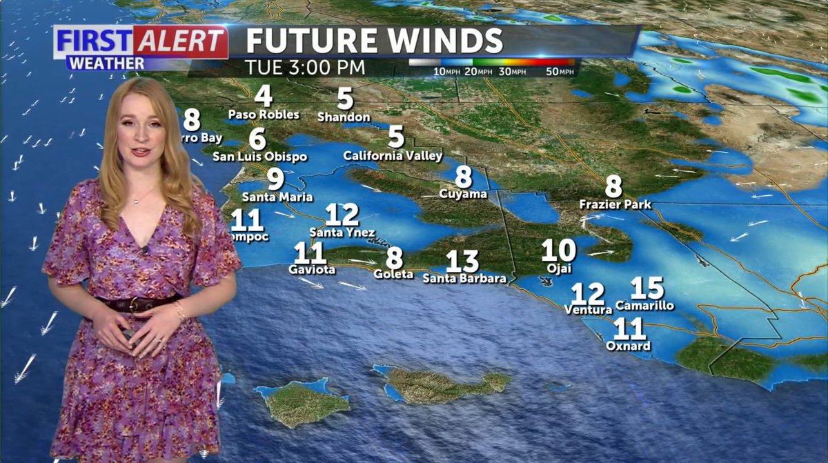 AnikkaTV's tweet photo. We have some Santa Anas this morning to go with our toasty warm weather! 🌬 #venturacounty #santaanawinds https://t.co/91f5ajBtpo