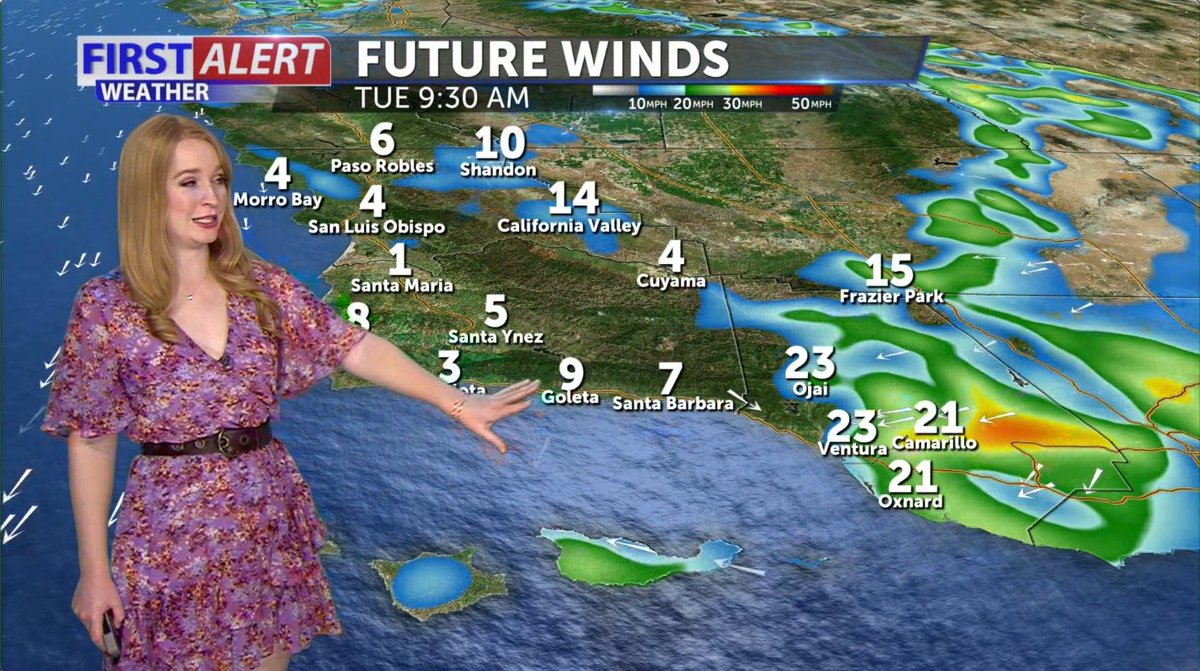 AnikkaTV's tweet photo. We have some Santa Anas this morning to go with our toasty warm weather! 🌬 #venturacounty #santaanawinds https://t.co/91f5ajBtpo