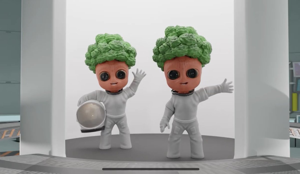 haibarasekuya's tweet photo. @MAIAchacra Hello @MAIAchacra greetings from the twins Brook and Coolie 🥦🥦 #SKUY family are welcoming you to join our Multiverse 🚀 https://t.co/zpS9KPaKEo