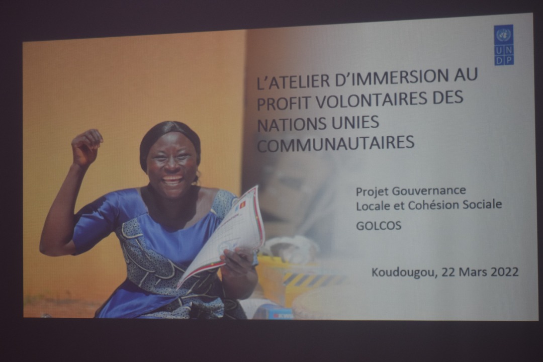 PNUD_BFA's tweet photo. Démarrage à Koudougou de l’atelier d’immersion des 33 Volontaires des Nations Unies Communautaires du Projet Gouvernance Locale et Cohésion Sociale (GoLCoS).
@UNV_ROWCA @UNVolunteers #GoLCoS #PaysBas 🇳🇱 https://t.co/5YLExtyJXa