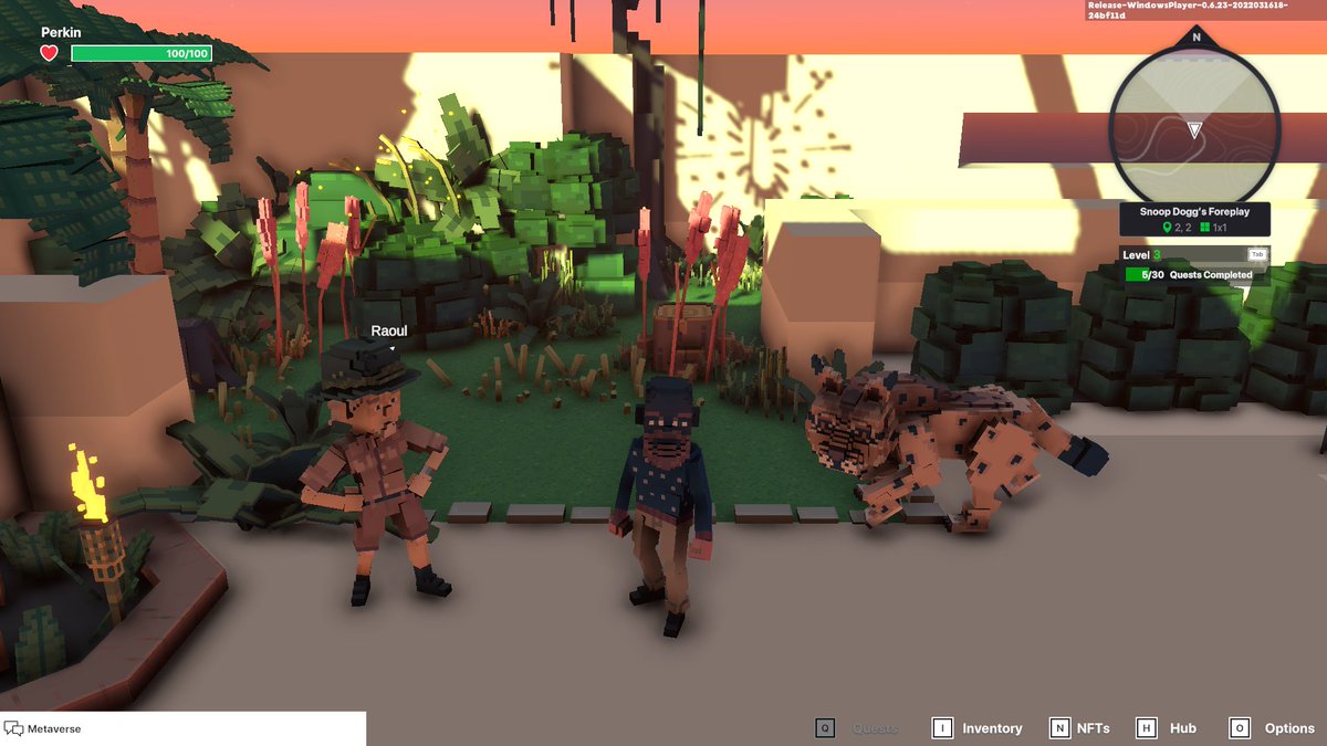PerkinQuintion's tweet photo. @TheSandboxGame I just participated in the daily #SandboxAlphaS2Contest for a chance to earn up to 1,000 $SAND! Starting March 21 - Find Martha in the Snoop Dogg Mansion. Check out my screenshot below!
👇 #SandboxAlphaS2 https://t.co/MgkhThr2Wl