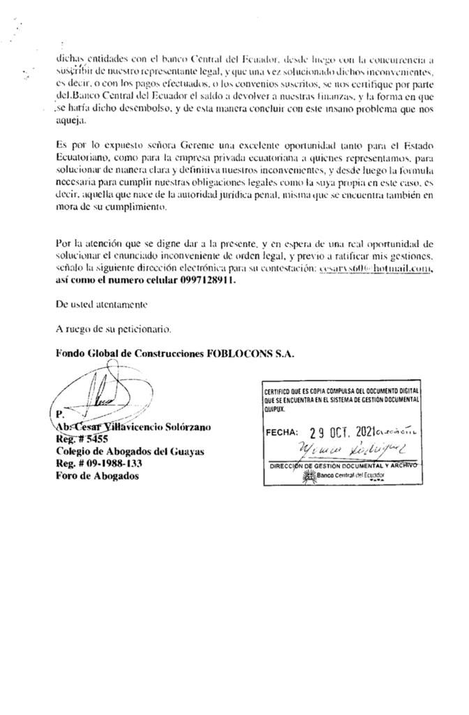 Fernando Villavicencio tweet media