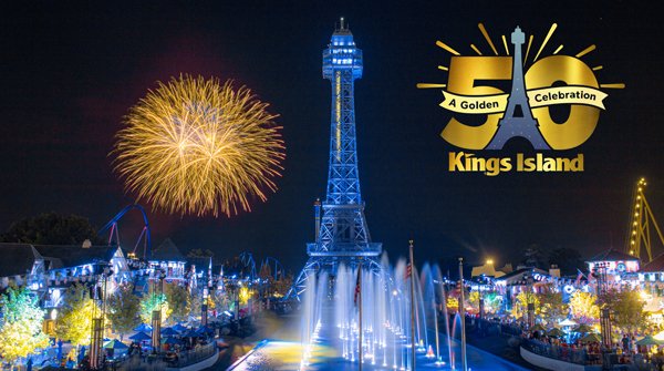 Get ready... 25 days until Opening Day and the start of our 50th Anniversary season! #KingsIsland