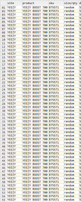 SneakerSight's tweet photo. Wave Runners 🌊🏃71 Emails (62 logged)
@tricklebot @tricklesuccess @ValorAIO
@PettiProxies @Diamond_proxies LIKE ALWAYS 🕺🐐 https://t.co/yUYLLg4GF7