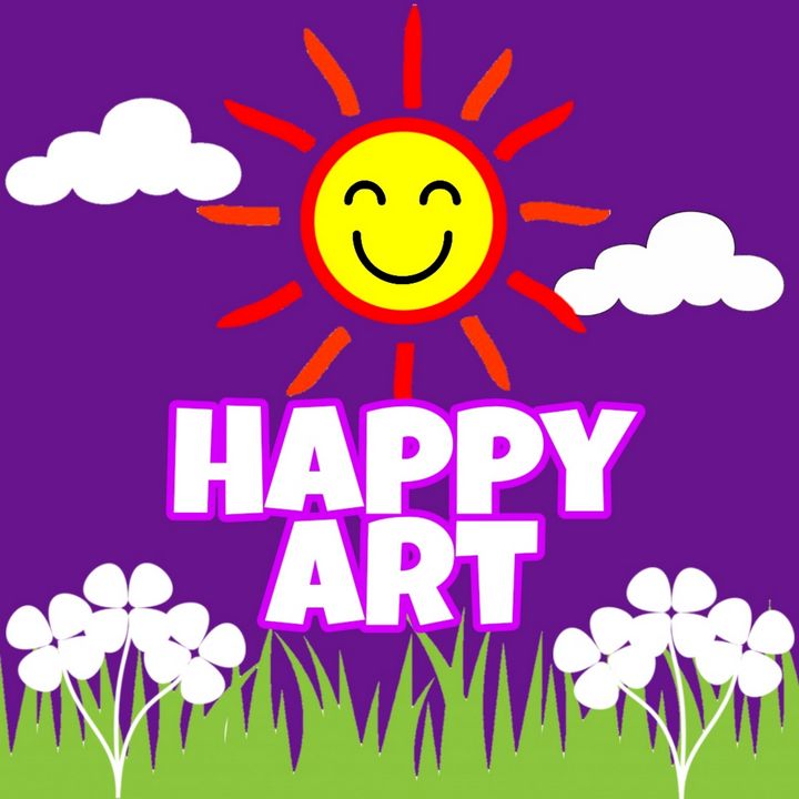 RAScreate's tweet photo. Featured Art of the Day: "Happy Art". Buy it at: https://t.co/bETOBJUkod https://t.co/Bx9k7J93Gj