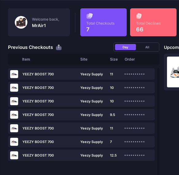 SneakerSight's tweet photo. Wave Runners 🌊🏃71 Emails (62 logged)
@tricklebot @tricklesuccess @ValorAIO
@PettiProxies @Diamond_proxies LIKE ALWAYS 🕺🐐 https://t.co/yUYLLg4GF7