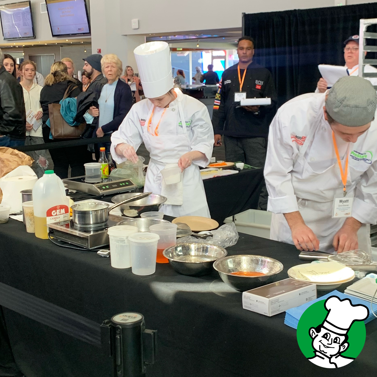 Snapchef's tweet photo. We're live at the 2022 MA ProStart Invitational! #Snapchef is a proud sponsor and judge of this amazing @MassRestaurants event where high school students have the opportunity for scholarships from culinary &amp; management competition! 

#culinarycareer #nextgeneration #youngchefs https://t.co/Ai6pOj6kAF