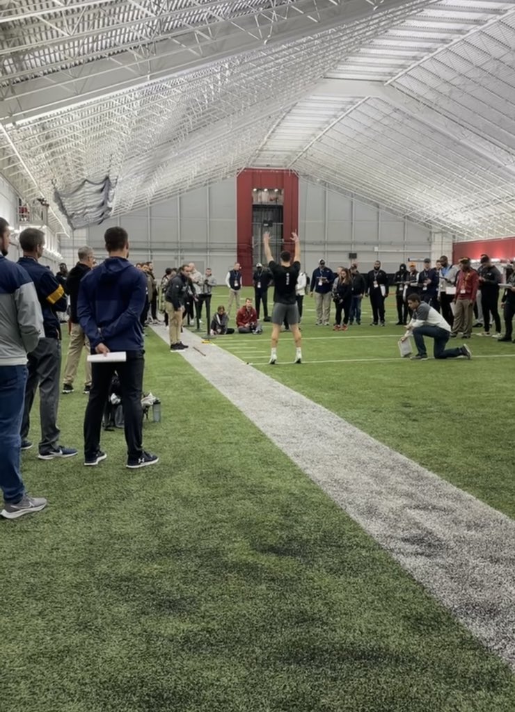 Aporeciate <a href="/CycloneFB/">Iowa State Football</a> and the Strength Staff, including Dave Andrews  for allowing Eric to work out today at Pro-Day. First class experience! #defendthelake