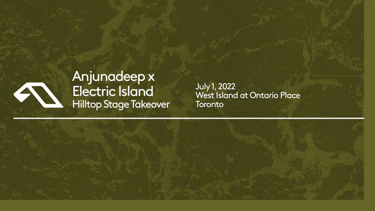 JUST ANNOUNCED ✨ <a href="/Anjunadeep/">Anjunadeep</a> will be taking over our Hilltop Stage for Day 1 of our 2-day Canada Day long weekend celebration. Full lineup to be announced, and two day passes and single day tickets are now available! 🎫 electricisland.to