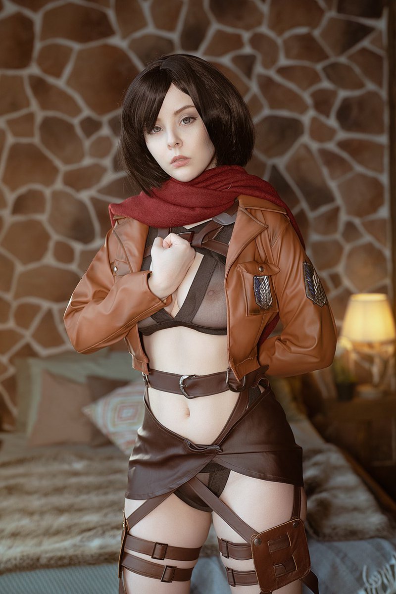 Mikasa, but in transparent lingerie, yay or nay?🥰

#Mikasa #mikasaackerman #mikasacosplay #attackontitan #shingekinokyojin