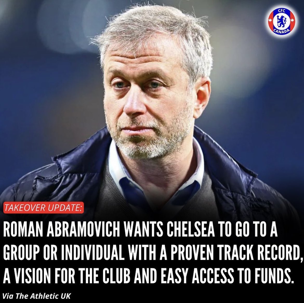 Roman Abramovich will have a say in who will be the new owners.